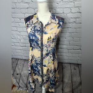 Aratta silent Gourney fitted tunic dress medium